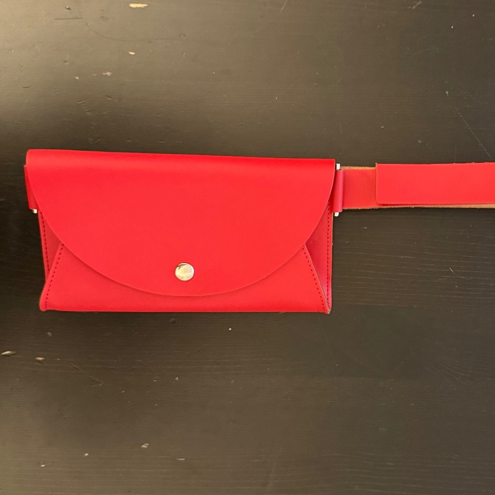 COS Red Belt Bag